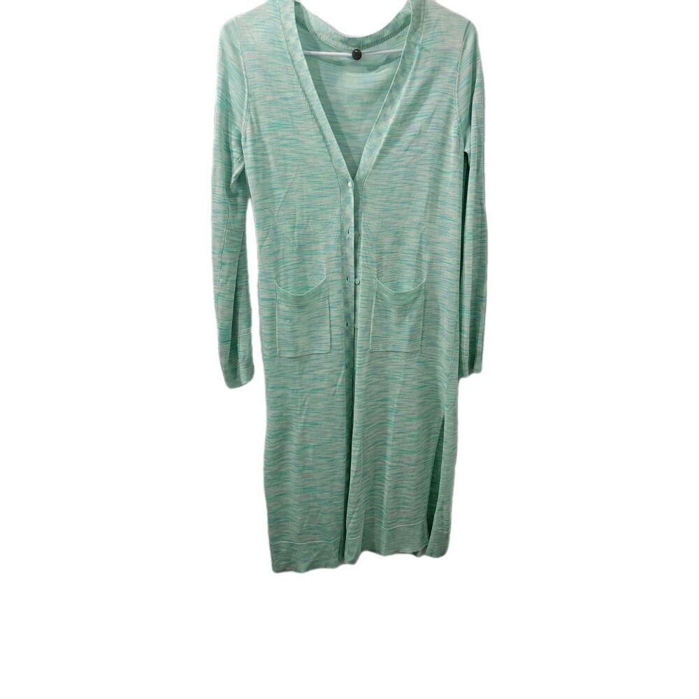 margaret o'leary Women's Transparent Duster Cardigan Sweater Size S